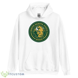 NDSU Circle North Dakota Bison Shirt 7 NDSU Circle North Dakota Bison Shirt - Unisex Heavy Blend Hooded Sweatshirt