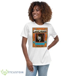 Neal Francis Winter Tour 2023 Poster Shirt 9 Neal Francis Winter Tour 2023 Poster Shirt - Women's Relaxed Short Sleeve Jersey Tee