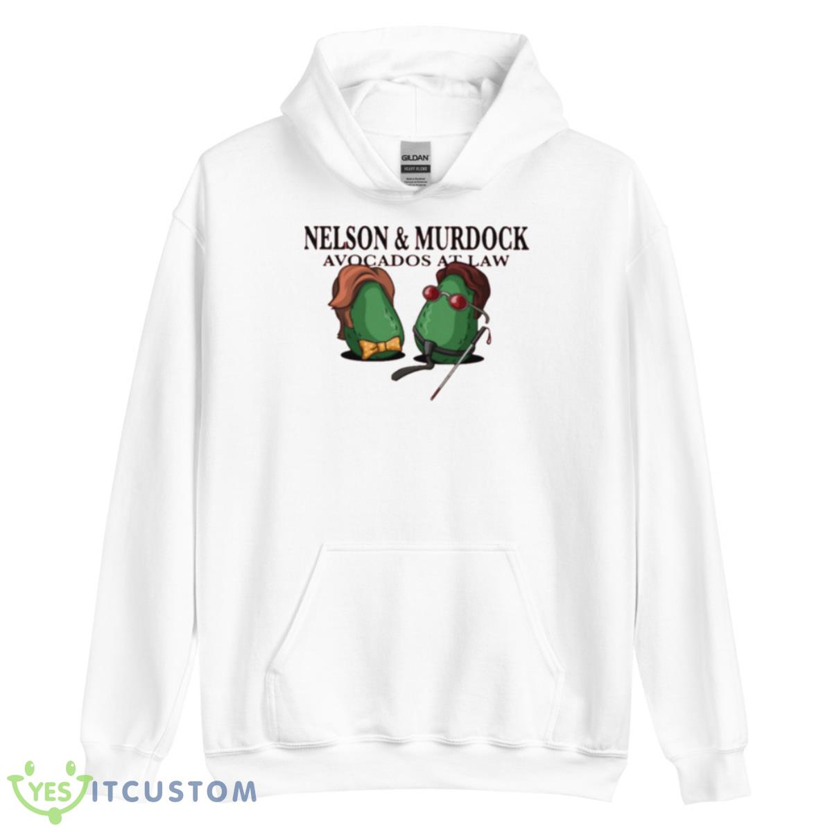 Nelson & Murdock Avocados At Law Matt Murdock Daredevil Marvel shirt 3 Nelson & Murdock Avocados At Law Matt Murdock Daredevil Marvel shirt - Unisex Heavy Blend Hooded Sweatshirt