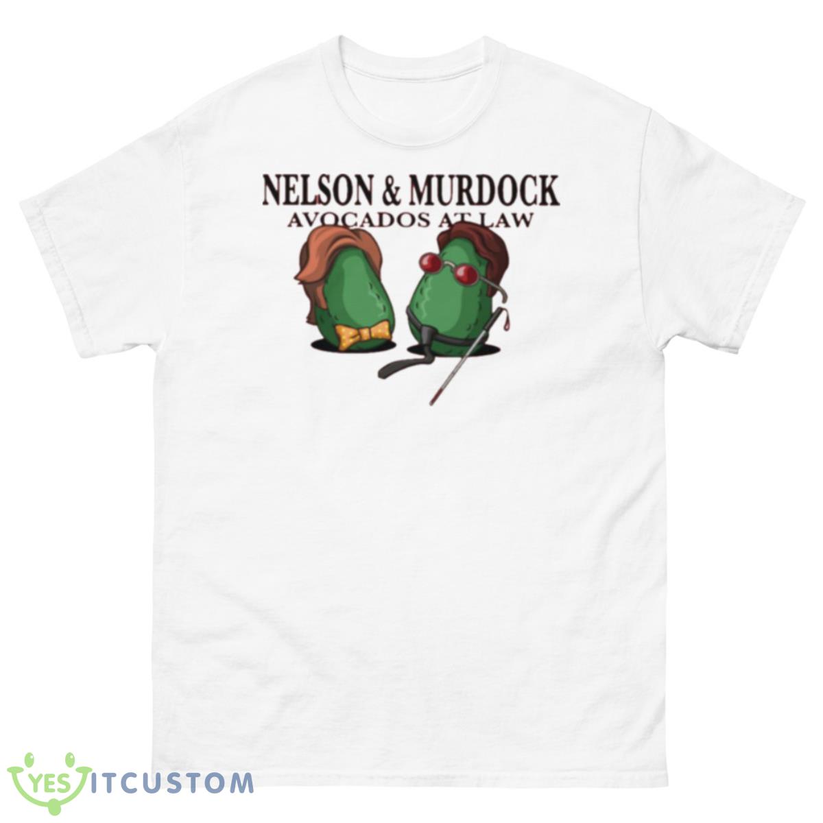 Nelson & Murdock Avocados At Law Matt Murdock Daredevil Marvel shirt 1 Nelson & Murdock Avocados At Law Matt Murdock Daredevil Marvel shirt - 500 Men’s Classic Tee Gildan
