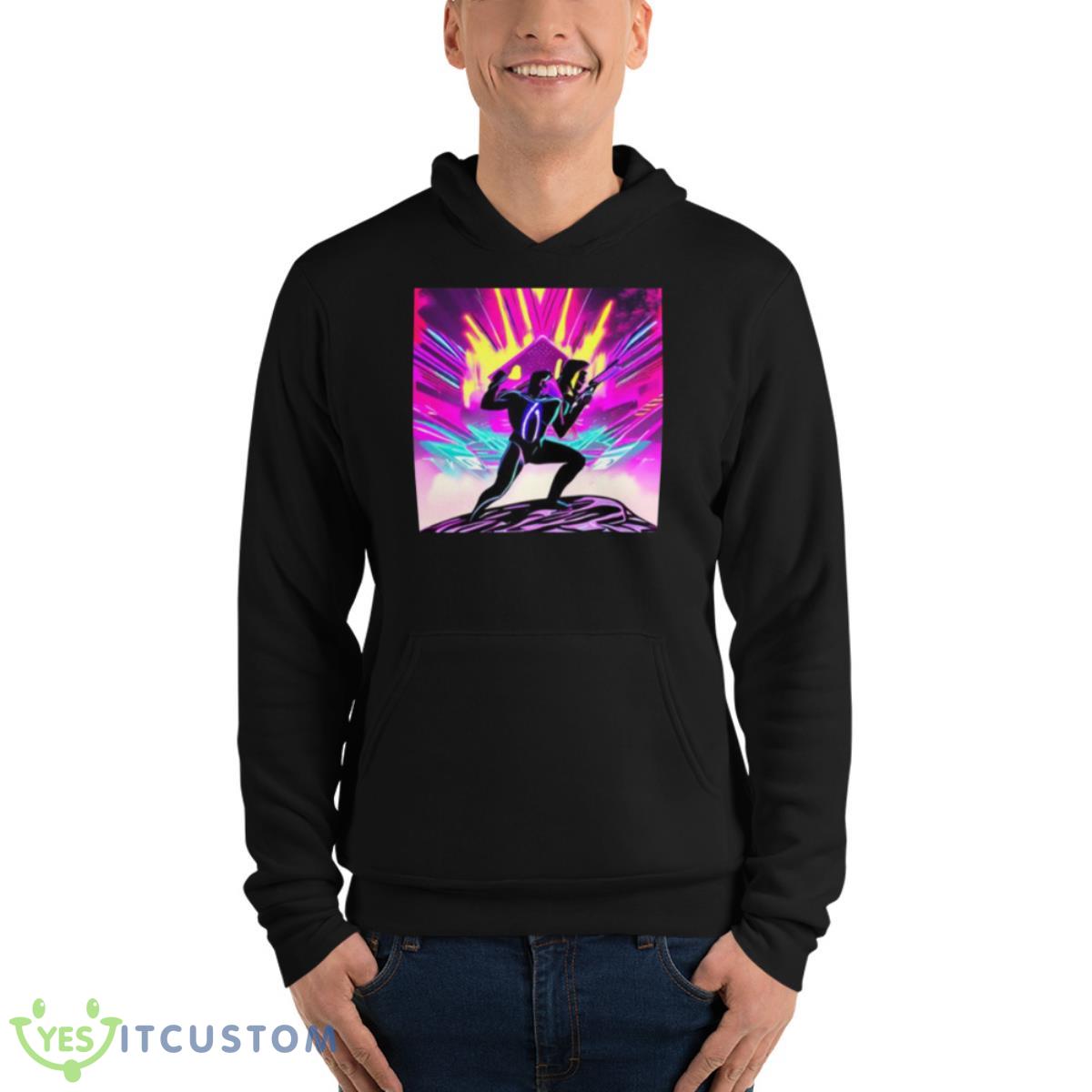 Nemesis And Samaritan Cartoon shirt 4 Nemesis And Samaritan Cartoon shirt - Unisex Fleece Pullover Hoodie
