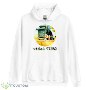 Netflix Caartoon Trash Truck Shirt 7 Netflix Caartoon Trash Truck Shirt - Unisex Heavy Blend Hooded Sweatshirt
