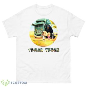 Netflix Caartoon Trash Truck Shirt - 500 Men’s Classic Tee Gildan