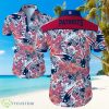 New England Patriots Logo Flower Hawaiian Summer Beach Shirt Full Print Product Photo 1