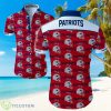 New England Patriots Mini Logo Red Shirt Hawaiian Summer Beach Shirt Full Print Product Photo 1