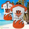 NFL Cincinnati Bengals Big Logo Hawaiian Summer Beach Shirt Full Print Product Photo 1
