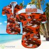 NFL Cleveland Browns Logo Hawaiian Summer Beach Shirt Full Print Product Photo 1