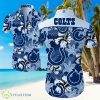 NFL Indianapolis Colts Logo Flower Hawaiian Summer Beach Shirt Full Print Product Photo 1