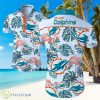 NFL Miami Dolphins Logo Hawaiian Summer Beach Shirt Full Print Product Photo 1