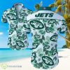 NFL New York Jets Logo Hawaiian Summer Beach Shirt Full Print Product Photo 1