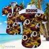 NFL Washington Redskins Logo Hawaiian Summer Beach Shirt Full Print Product Photo 1