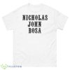 Nick Bosa Nicholas John Bosa San Francisco Football Fan Shirt - 500 Men’s Classic Tee Gildan