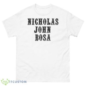 Nick Bosa Nicholas John Bosa San Francisco Football Fan Shirt - 500 Men’s Classic Tee Gildan