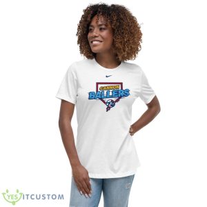 Nike kannapolis cannon ballers logo 2023 shirt 9 Nike kannapolis cannon ballers logo 2023 shirt - Women's Relaxed Short Sleeve Jersey Tee