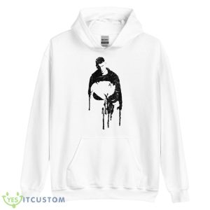 Nisher Marvel Black Art Punsiher Frank Castle shirt 7 Nisher Marvel Black Art Punsiher Frank Castle shirt - Unisex Heavy Blend Hooded Sweatshirt