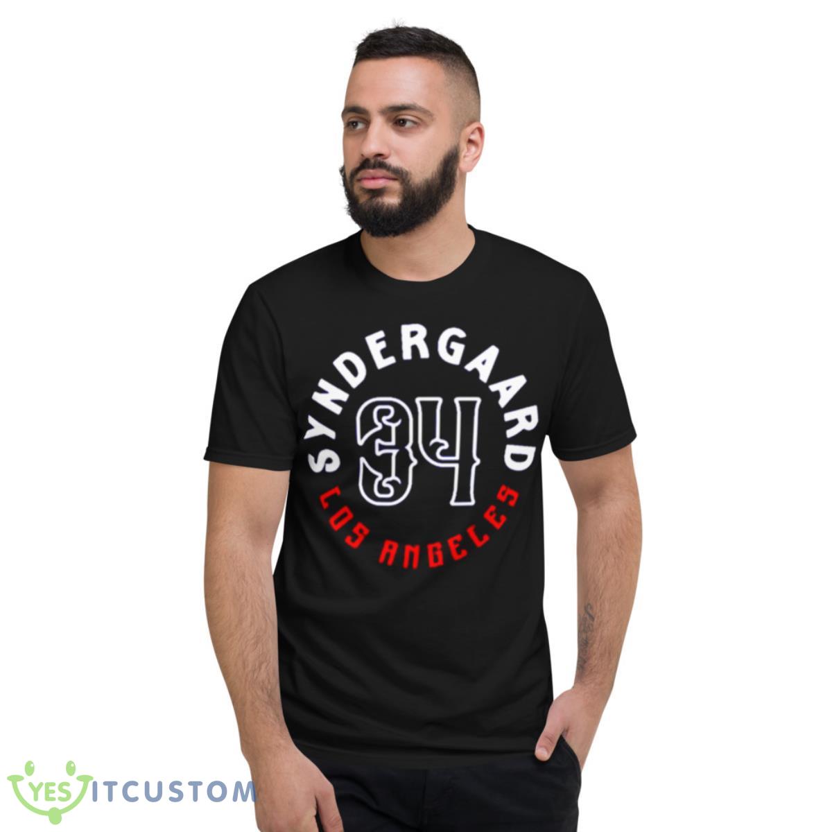 Noah Syndergaard 34 Los Angeles shirt 2 Noah Syndergaard 34 Los Angeles shirt - Short Sleeve T-Shirt