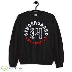 Noah Syndergaard 34 Los Angeles shirt 8 Noah Syndergaard 34 Los Angeles shirt - Unisex Crewneck Sweatshirt