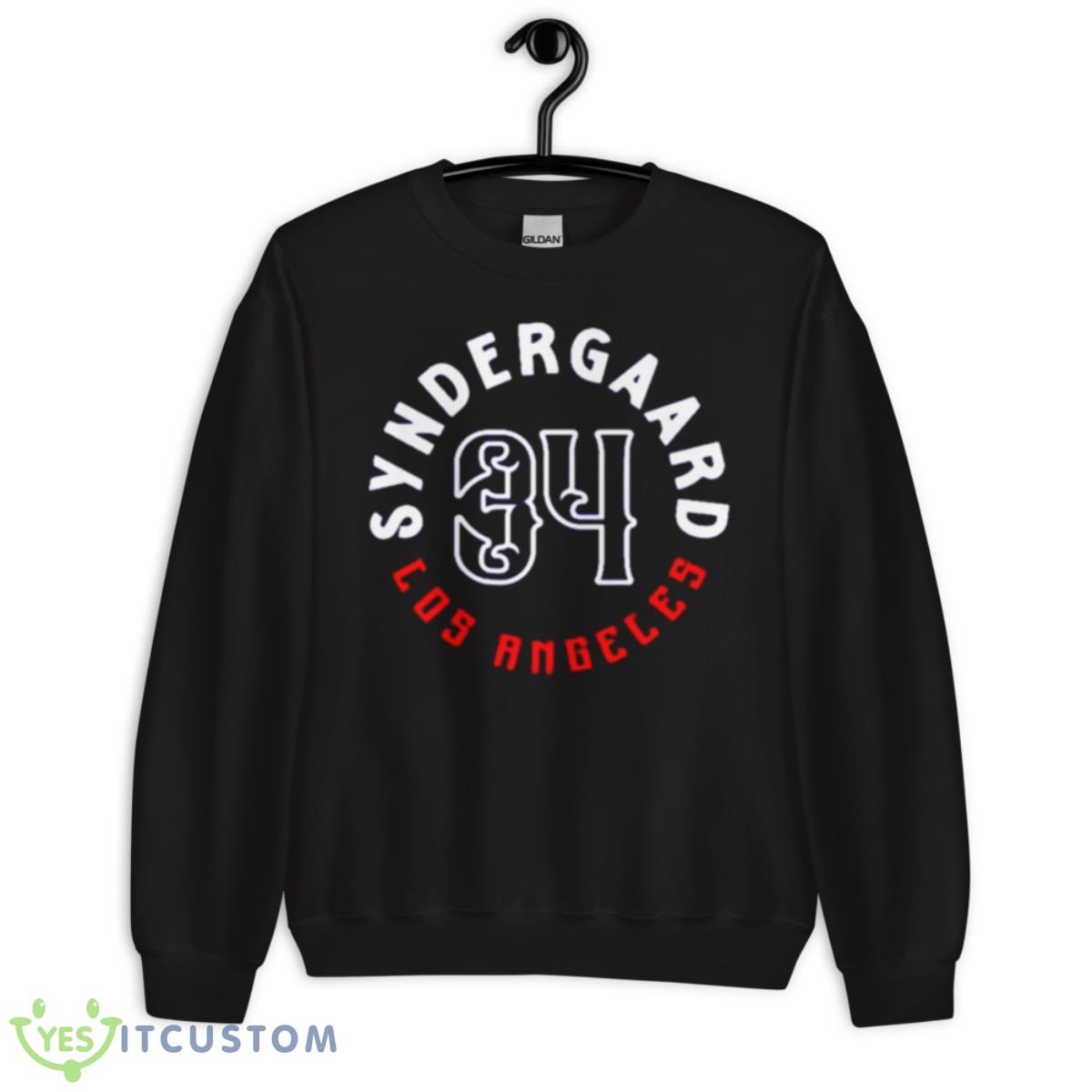 Noah Syndergaard 34 Los Angeles shirt 3 Noah Syndergaard 34 Los Angeles shirt - Unisex Crewneck Sweatshirt