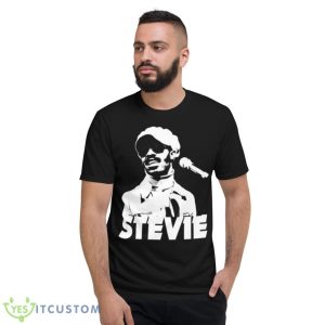 Noir Art Of Stevie Wonder shirt - Short Sleeve T-Shirt