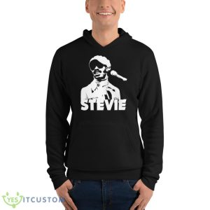 Noir Art Of Stevie Wonder shirt - Unisex Fleece Pullover Hoodie