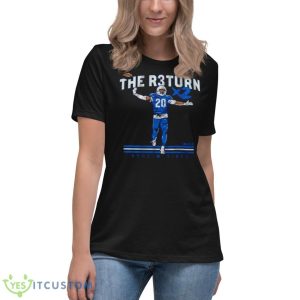 Nyheim Hines The Return For Damar Shirt - Women's Relaxed Short Sleeve Jersey Tee