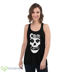 Obits The Misfits Shirt - Women's Flowy Racerback Tank