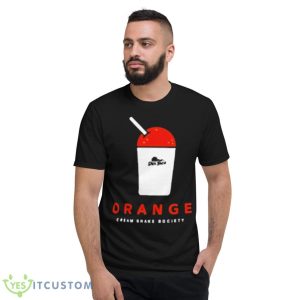 orange cream shake society T shirt - Short Sleeve T-Shirt