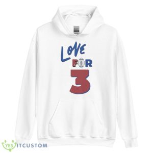 Original Love For 3 Damar Hamlin Shirts - Unisex Heavy Blend Hooded Sweatshirt
