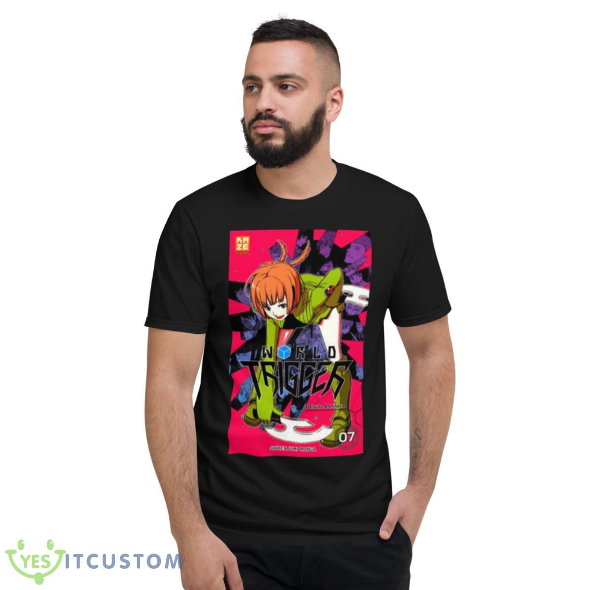 Original World Trigger Graphic shirt 2 Original World Trigger Graphic shirt - Short Sleeve T-Shirt