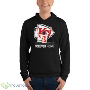 Patrick Mahomes Forever Home Shirt - Unisex Fleece Pullover Hoodie