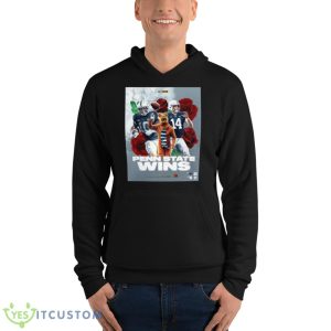 Penn State Wins 35 21 Utes Utah 2023 Rose Bowl champions final score shirt - Unisex Fleece Pullover Hoodie
