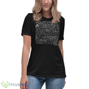 Person Of Interest Code Game Shirt - Women's Relaxed Short Sleeve Jersey Tee