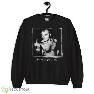 Phil collins cap shirt 8 Phil collins cap shirt - Unisex Crewneck Sweatshirt
