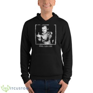 Phil collins cap shirt 9 Phil collins cap shirt - Unisex Fleece Pullover Hoodie