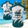 Philadelphia Eagles Big Logo Hawaiian Summer Beach Shirt Full Print Product Photo 1
