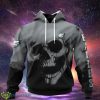 Philadelphia Eagles Custom Name & Number Skull Hoodies Full Over Print Product Photo 1