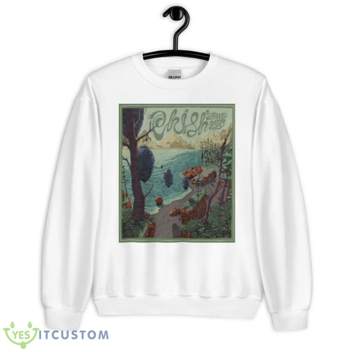 Phish Spring Tour 2023 Poster shirt 2 Phish Spring Tour 2023 Poster shirt - Unisex Heavy Blend Crewneck Sweatshirt