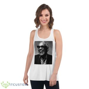 Photo Of Ray´s Ray Charles shirt 8 Photo Of Ray´s Ray Charles shirt - Women's Flowy Racerback Tank
