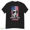Pitbull Dad American Flag Shirt - G500 Men’s Classic T-Shirt