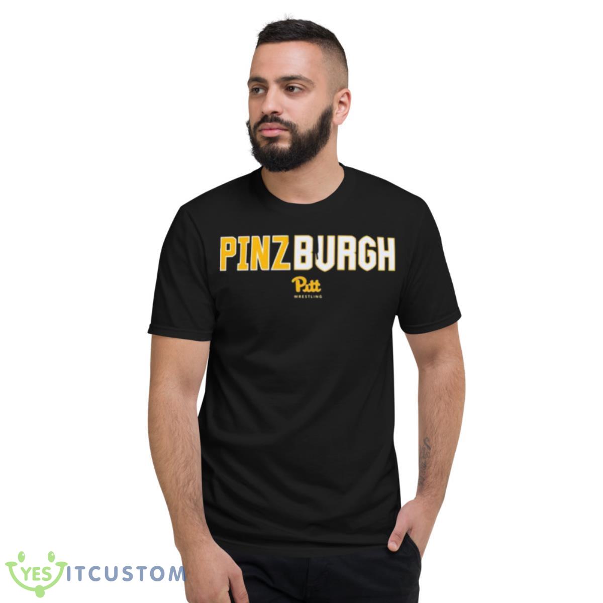 Pitt Panthers Pinzburgh Wrestling Shirt 2 Pitt Panthers Pinzburgh Wrestling Shirt - Short Sleeve T-Shirt