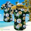 Pittsburgh Steelers Logo Football Fans Love Hawaiian Summer Beach Shirt Full Print Product Photo 1