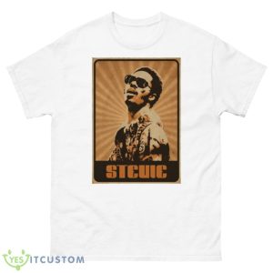 Portrait Of Stevie Wonder shirt - 500 Men’s Classic Tee Gildan