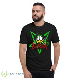 Possessed Count Duckula Cartoon Shirt - Short Sleeve T-Shirt