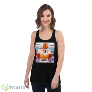 Pray For Damar 3 shirt - Women's Flowy Racerback Tank