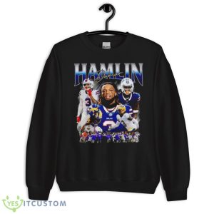 Pray For Damar Hamlin Vintage Shirt 8 Pray For Damar Hamlin Vintage Shirt - Unisex Crewneck Sweatshirt