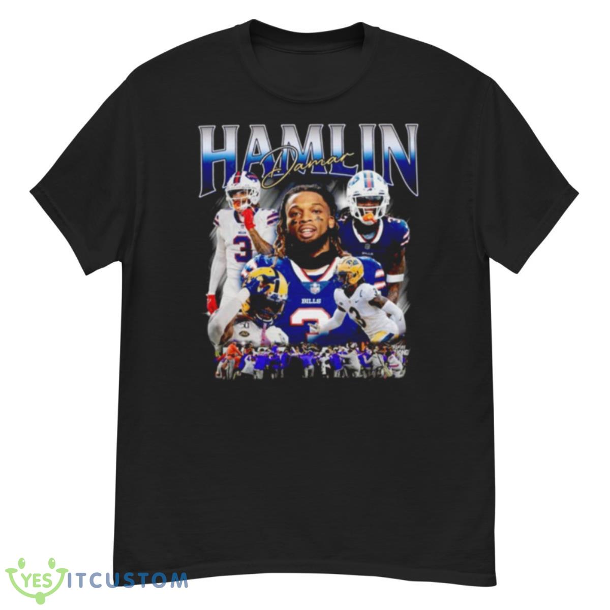 Pray For Damar Hamlin Vintage Shirt 12 Pray For Damar Hamlin Vintage Shirt - G500 Men’s Classic T-Shirt
