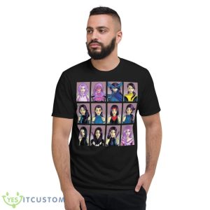Psylocke Through The Ages Marvel Characters shirt - Short Sleeve T-Shirt