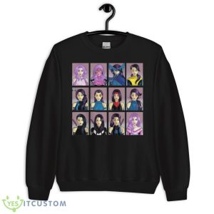 Psylocke Through The Ages Marvel Characters shirt - Unisex Crewneck Sweatshirt