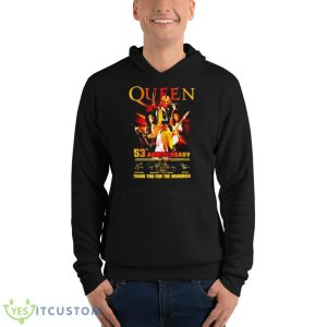 Queen 53rd Anniversary 1970 – 2023 Thank You For The Memories T Shirt 9 Queen 53rd Anniversary 1970 – 2023 Thank You For The Memories T Shirt - Unisex Fleece Pullover Hoodie