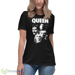 Queen Logo Sketch Tour 2023 shirt - Women's Relaxed Short Sleeve Jersey Tee